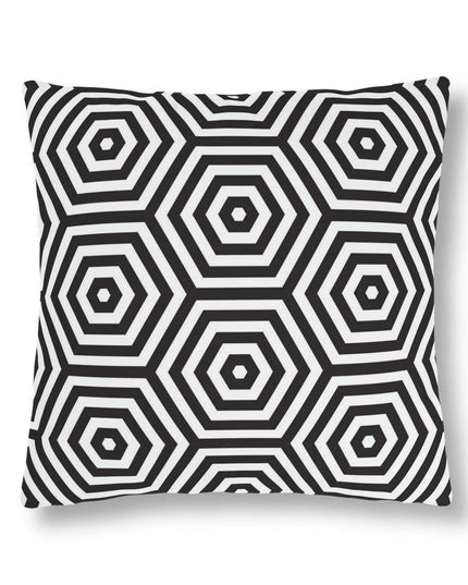 Stylish Waterproof Geometric Floral Throw Pillows for Indoor and Outdoor Decor