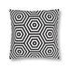 Stylish Waterproof Geometric Floral Throw Pillows for Indoor and Outdoor Decor
