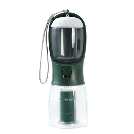 Dog Water Cup Drinking Food Garbage Bag Three-in-one Portable Small Mu