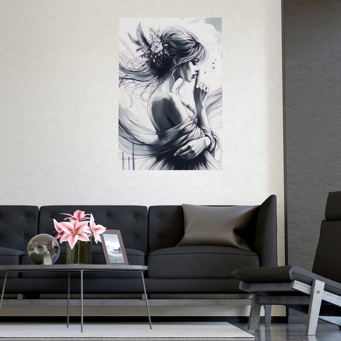 Elegant Matte Art Prints - Luxurious Home Decor Accent