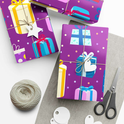 Exquisite Handcrafted 3D Holiday Gift Wrapping Paper Collection - Premium Matte & Satin Finishes Made in the USA