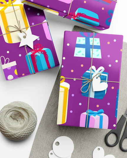 Exquisite Handcrafted 3D Holiday Gift Wrapping Paper Collection - Premium Matte & Satin Finishes Made in the USA