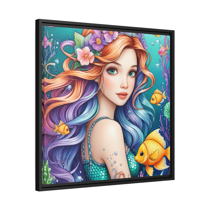 Elite Mermaid Matte Canvas Collection with Sustainable Pinewood Frames