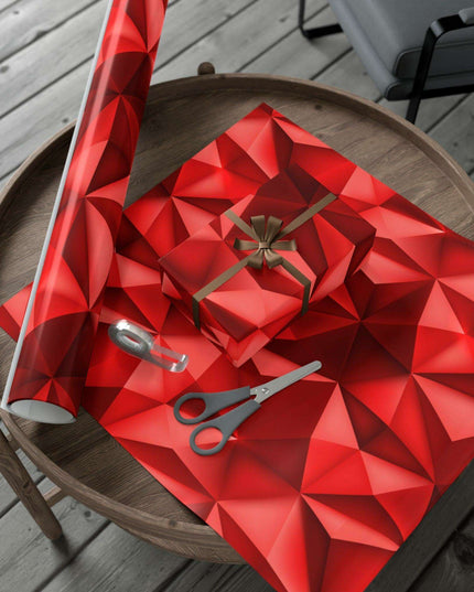 Eco-Friendly Elegance: Luxe Christmas Gift Wrap Set in Matte & Satin