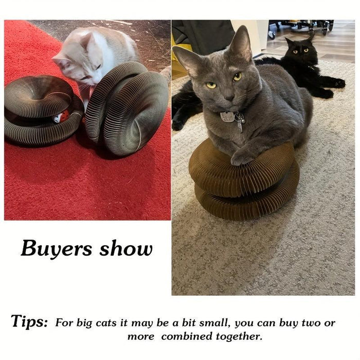 Ultimate Interactive Scratching Post - Engaging Playtime Solution for Indoor Cats