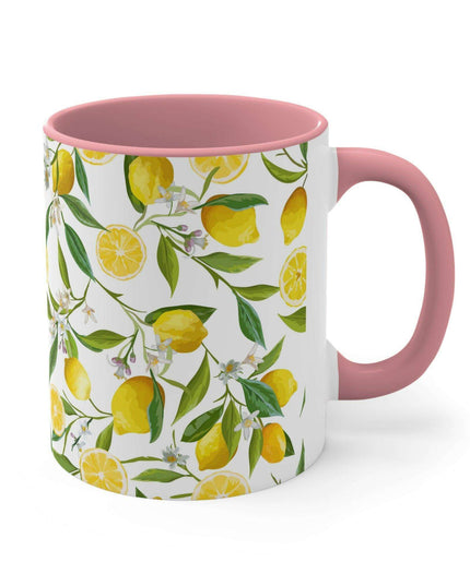 Sunrise Serenity 11oz Ceramic Coffee Mug with Kireiina Accent