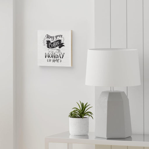 Rustic Elegance: Wooden Wall Art for Coffee Enthusiasts