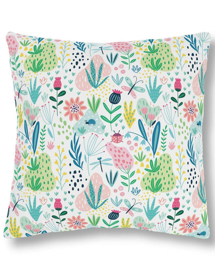 Vibrant Weather-Resistant Floral Garden Cushions - Très Bébé Collection