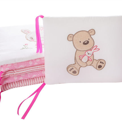 Peekaboo Studio Children's Bed Fence with Adjustable Height & Safety D