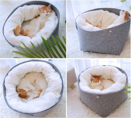 Peekaboo Studio Cozy Orthopedic Pet Bed with Waterproof Cover