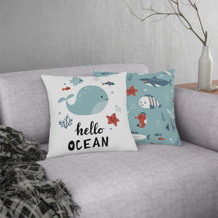 Colorful Weatherproof Floral Pillow Set for Stylish Outdoor Living