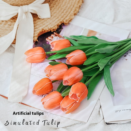 Peekaboo Studio Tulip Artificial Flower Arrangement - Realistic & Vibr