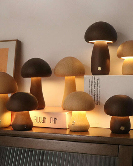 Mushroom Glow: Touch LED Night Light 🕯️✨