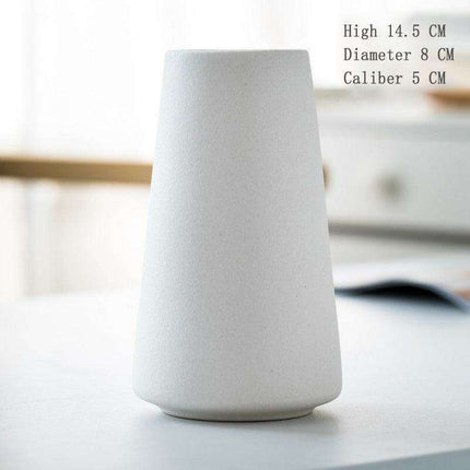 Timeless Nordic Charm: Exquisite Handcrafted Ceramic Vase for Lasting Elegance