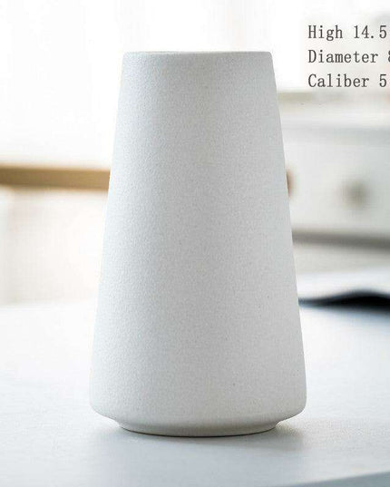 Timeless Nordic Charm: Exquisite Handcrafted Ceramic Vase for Lasting Elegance