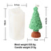3D Festive Christmas Tree Candle Mold - Santa Gift Box & Aromatherapy Decor