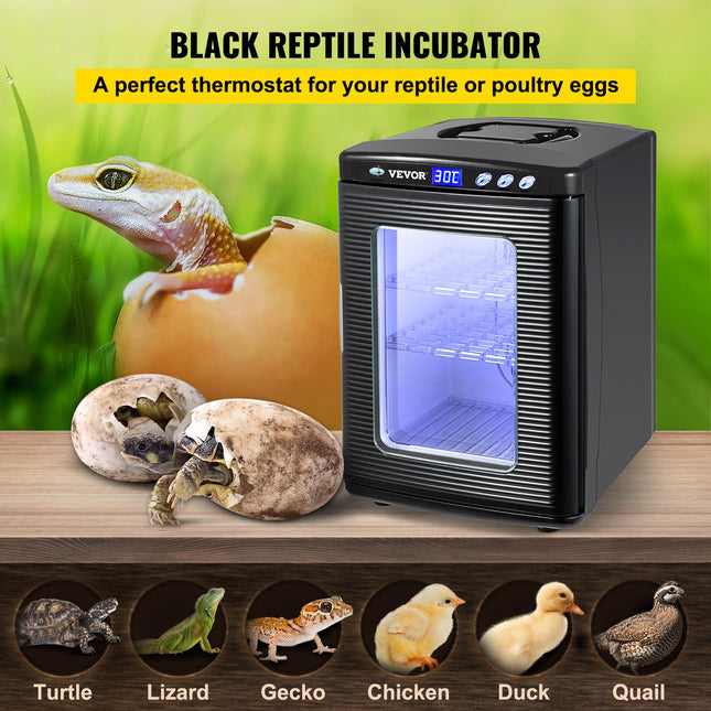 Peekaboo Studio 25L Digital Reptile Incubator - Cooling & Heating 5-42