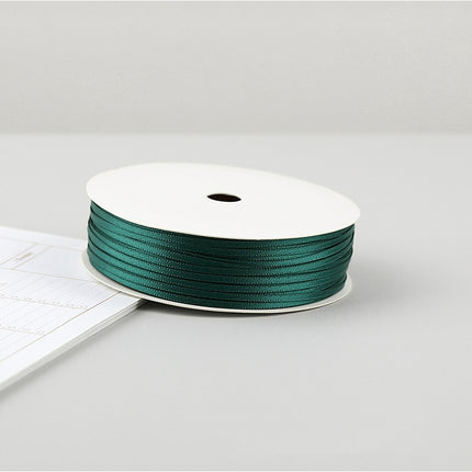 Peekaboo Studio 2mm Double-Sided Silk Ribbon for DIY Packaging