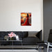 Elegant Red Wine Matte Art Print - Luxe Decor for a Refined Space