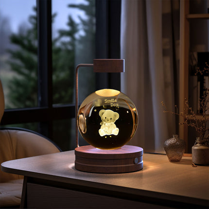 Peekaboo Studio Cosmic Dinosaur Night Light - USB Powered & Warm Glow