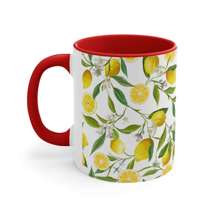Sunrise Serenity 11oz Ceramic Coffee Mug with Kireiina Accent