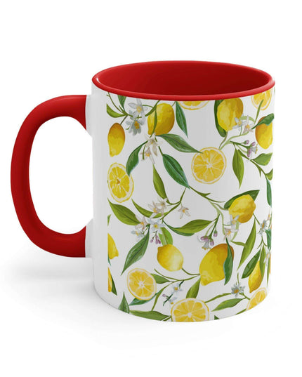 Sunrise Serenity 11oz Ceramic Coffee Mug with Kireiina Accent