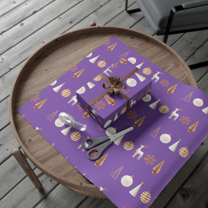 Elegant 3D Chess Gift Wrapping Collection: Premium Matte and Satin Options