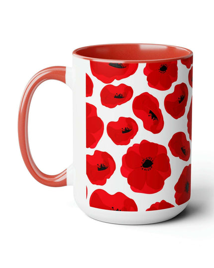 Sophisticated Dual-Color Ceramic Coffee Cups - Maison d'Elite Enigma Series