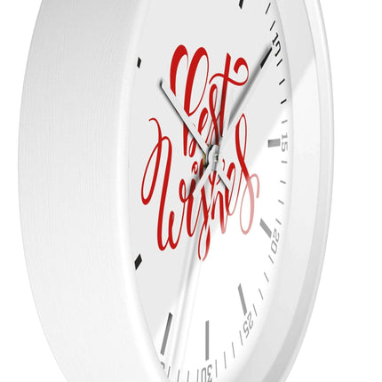 Opulent Holiday Chic Wall Clock - An Exquisite Timekeeper for Elegant Interiors