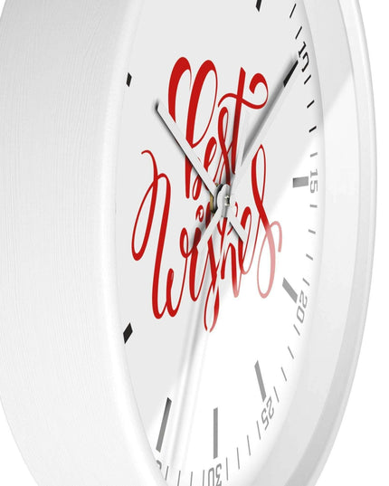 Opulent Holiday Chic Wall Clock - An Exquisite Timekeeper for Elegant Interiors