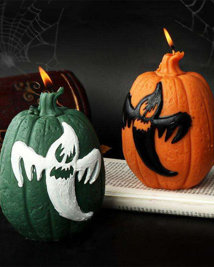 Eerie Halloween Candle and Lantern Silicone Mold Set for Chilling Home Accents