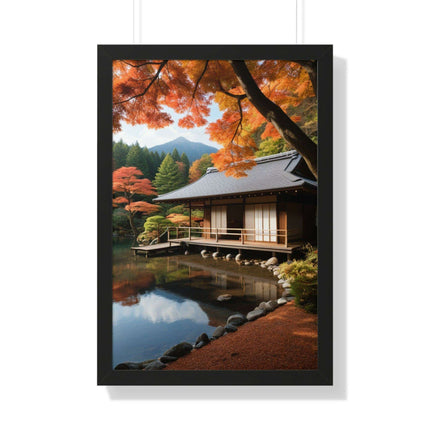Tranquil Japanese Zen Garden Wall Art - Eco-Friendly Decor for a Serene Home