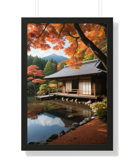 Tranquil Japanese Zen Garden Wall Art - Eco-Friendly Decor for a Serene Home