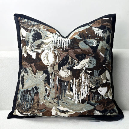 Retro Green Pillowcase That Combines Mid-century Modern Luxury With A