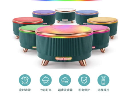 Peekaboo Studio Ultrasonic Aroma Diffuser, 500ml, Wood Grain Design