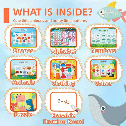 Wonderland Montessori Parish Toys Interactive Cloth Storybook - Inspiring Educational Adventure