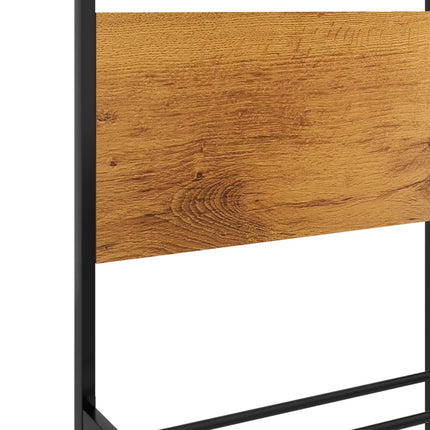 Peekaboo Studio Modern Bed Frame with Sturdy Construction & Stylish De