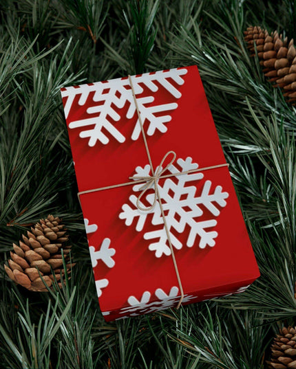 Elegant Customizable 3D Christmas Gift Wrap Set with Matte & Satin Finishes by Maison d'Elite