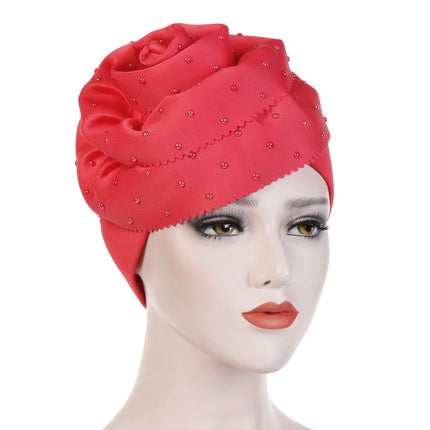 Peekaboo Studio Large Ceramic Flower Hat with Cotton Toe Cap