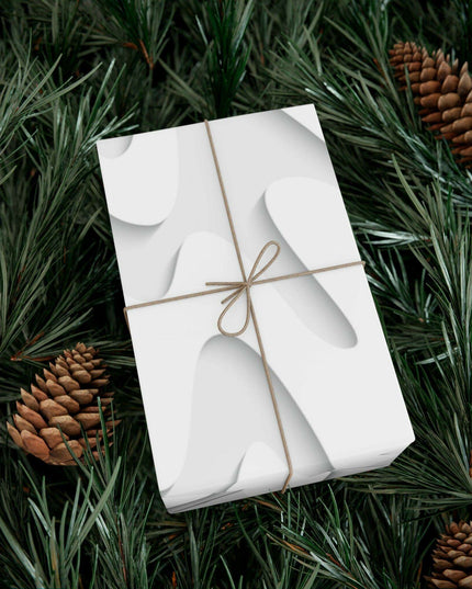 Personalized Sustainable 3D Christmas Gift Wrap - Custom Eco-Friendly Holiday Paper