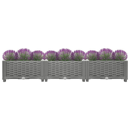 Peekaboo Studio Raised Bed 120x Polypropylene - Durable, Weather-Resis