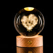 Love Cloud / 6cm Crystal Ball Base