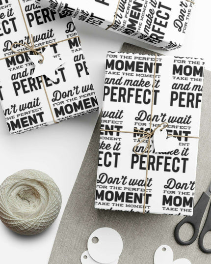 Elegant Customizable Gift Wrap with Inspirational Quotes: Redefine Your Gifting Experience