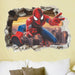 Spiderman 3D Wall Stickers for Kids' Room Decor Transformation