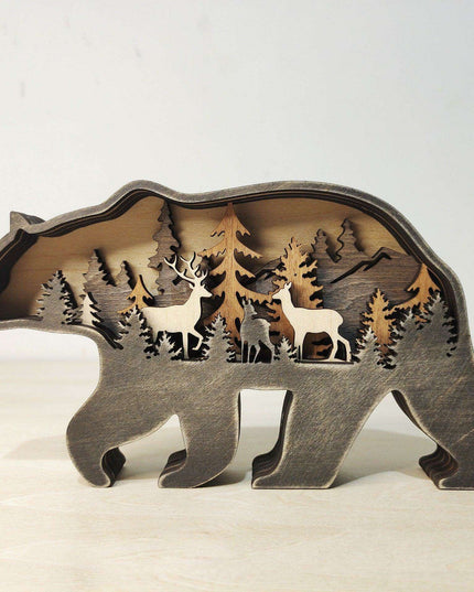 Luxurious Hand-Carved Boxwood Animal Decor: Timeless Home Accents