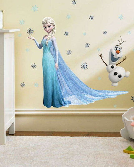 Enchanted Frosted Princess Wall Decals