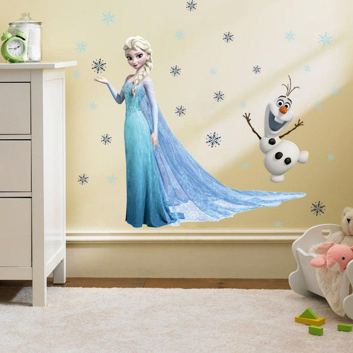 Frozen Princess Enchantment Wall Decals