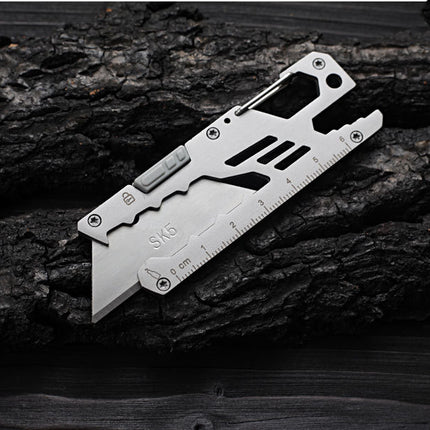 EDC Multifunctional Utility Knife Paper Cutter Opener 2Cr13 Steel