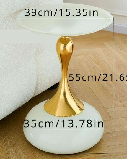 Stylish All-Weather Coffee Table with Sturdy Metal Frame - No Assembly Needed