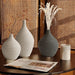 Nordic Elegance Ceramic Vase: Stylish Home Decor and Gift Option